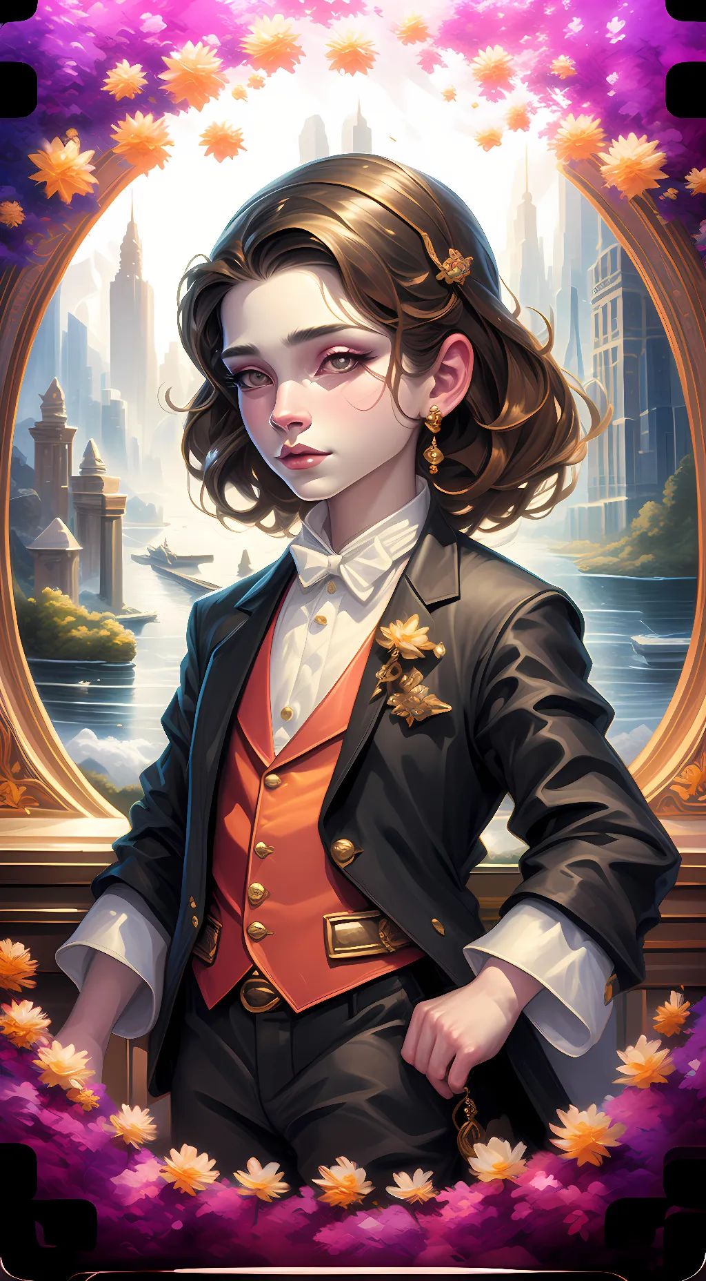 ai character: Eleven dragnell  background