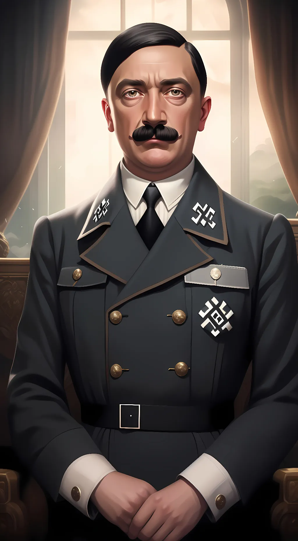 ai character: Adolf background