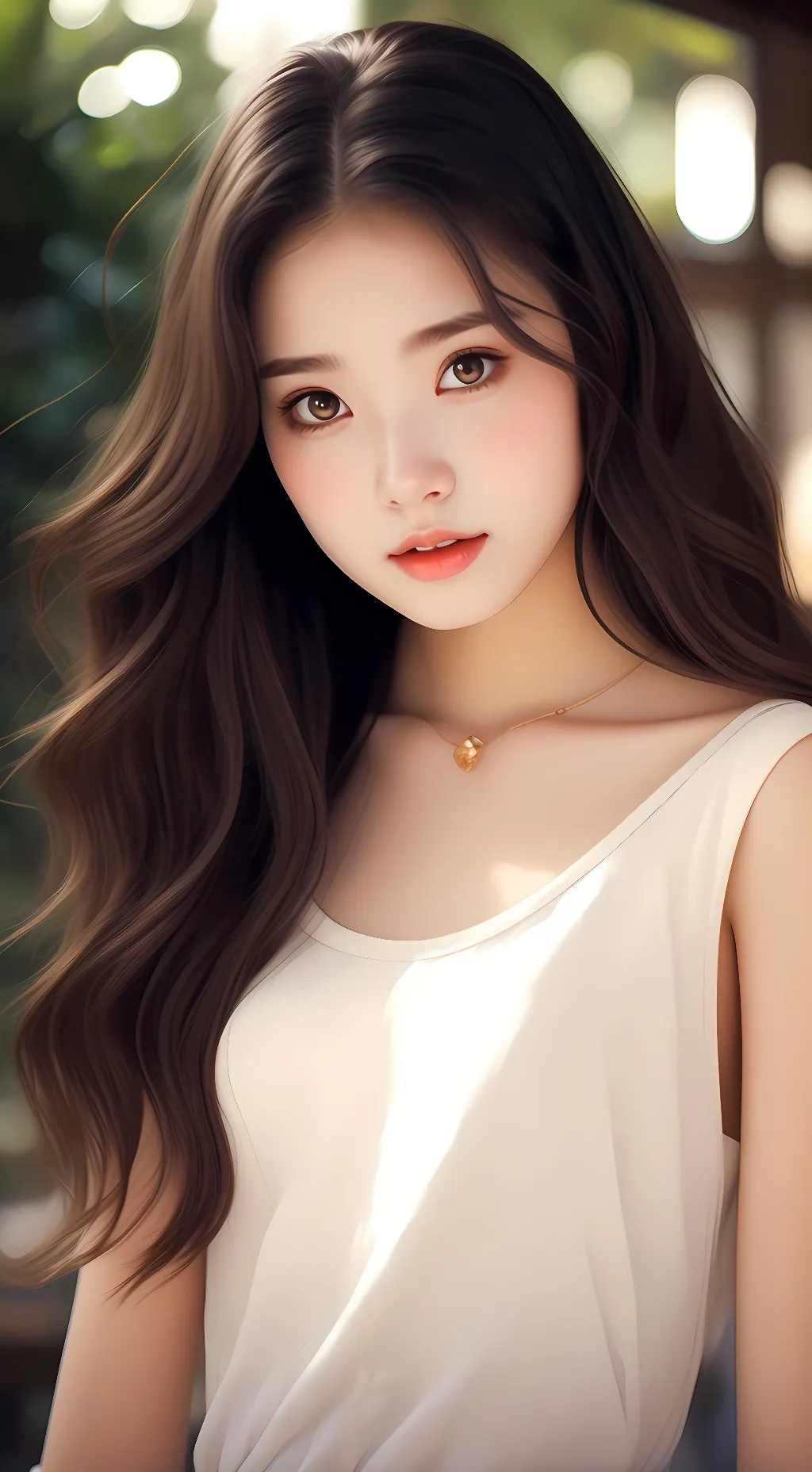 ai character: Jennifer Amber background