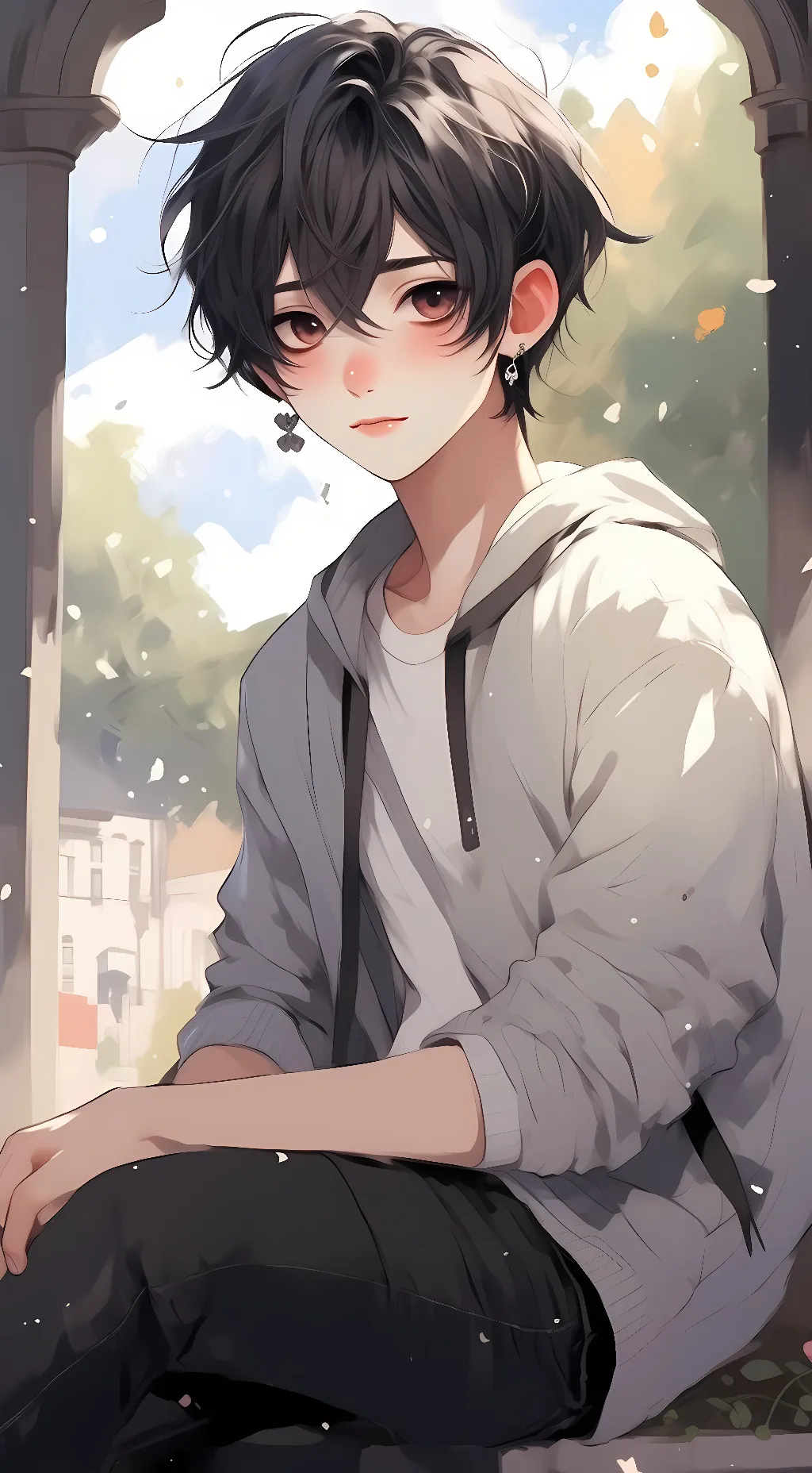 ai character: daddy background