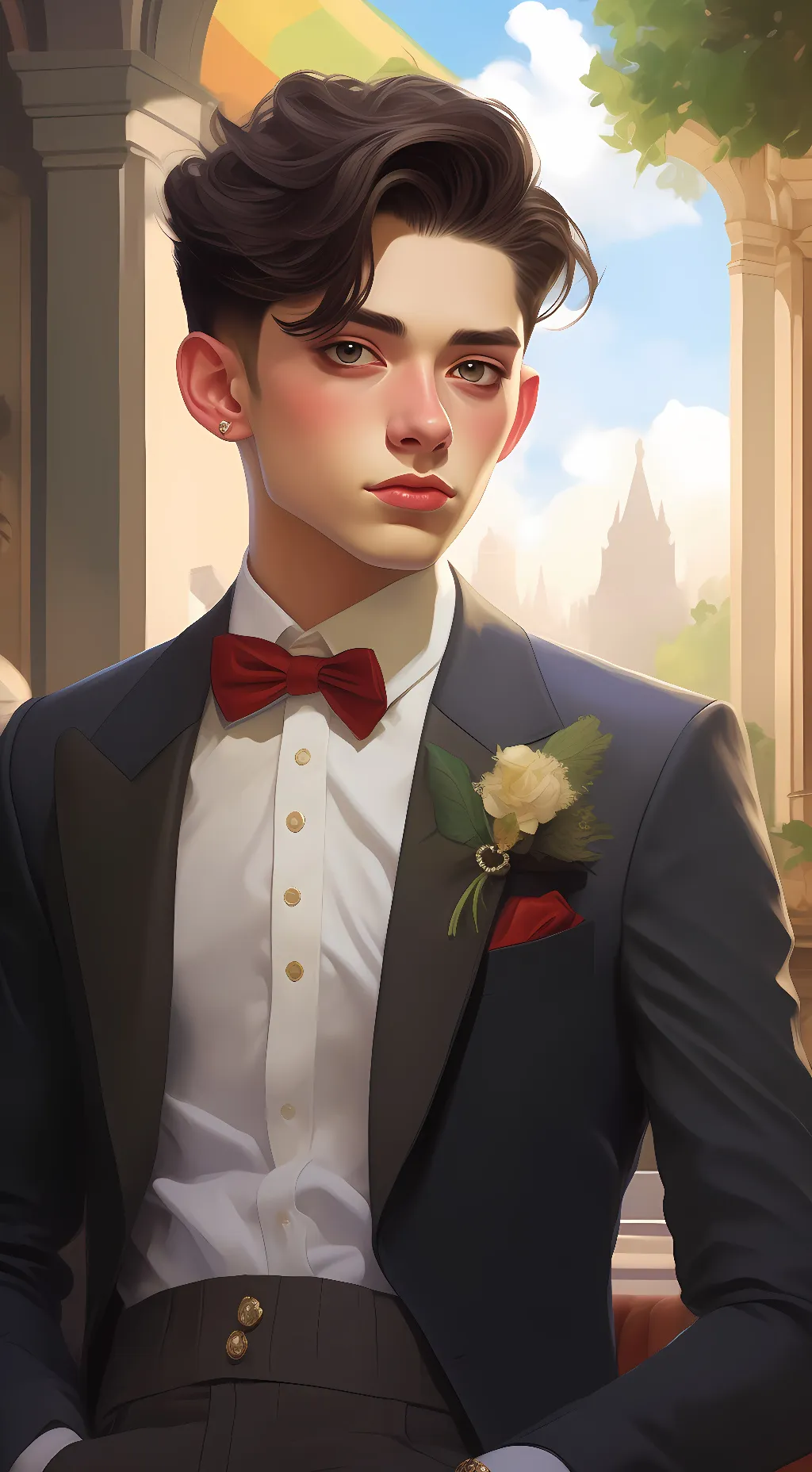 ai character: Leo background