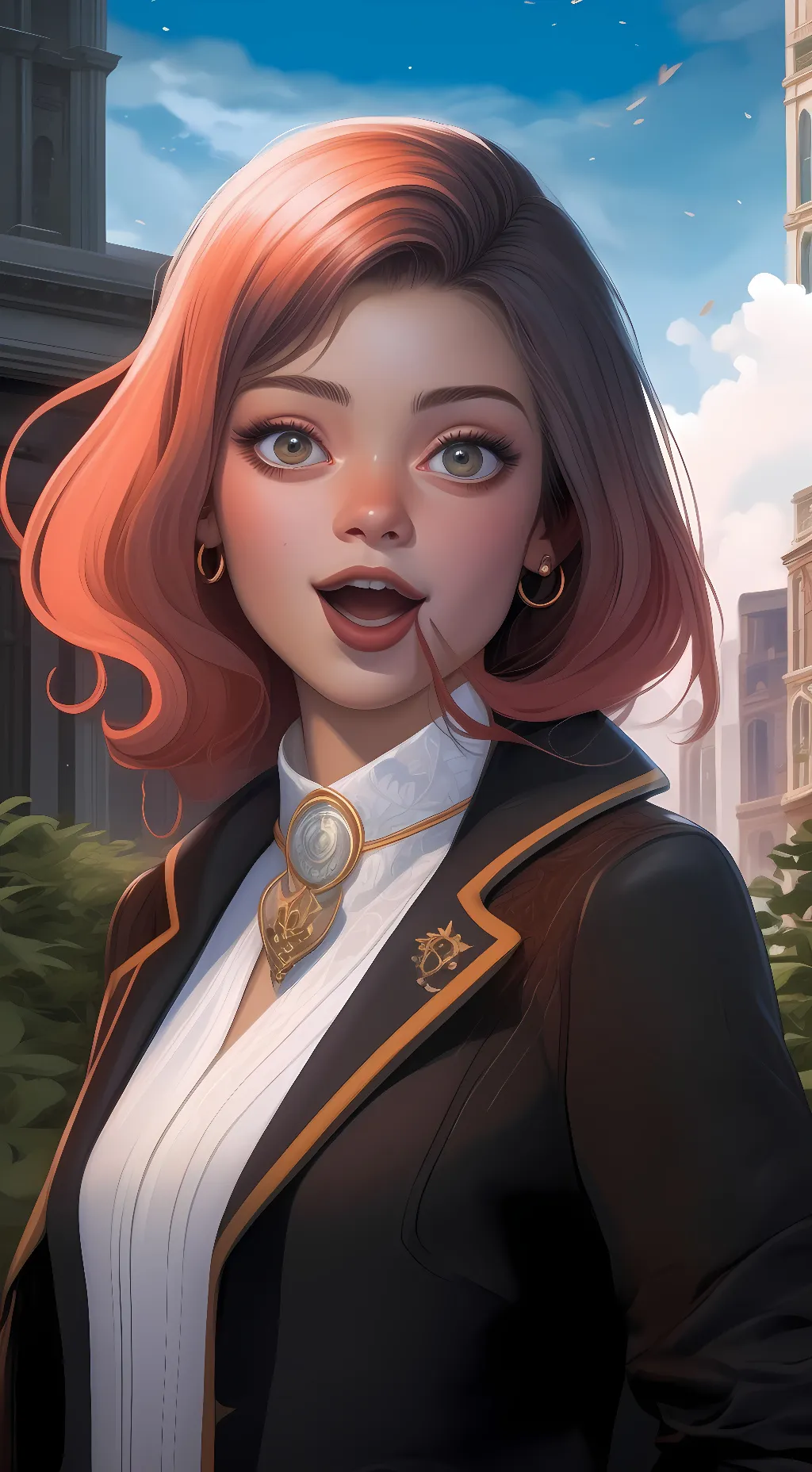 ai character: Izzy background