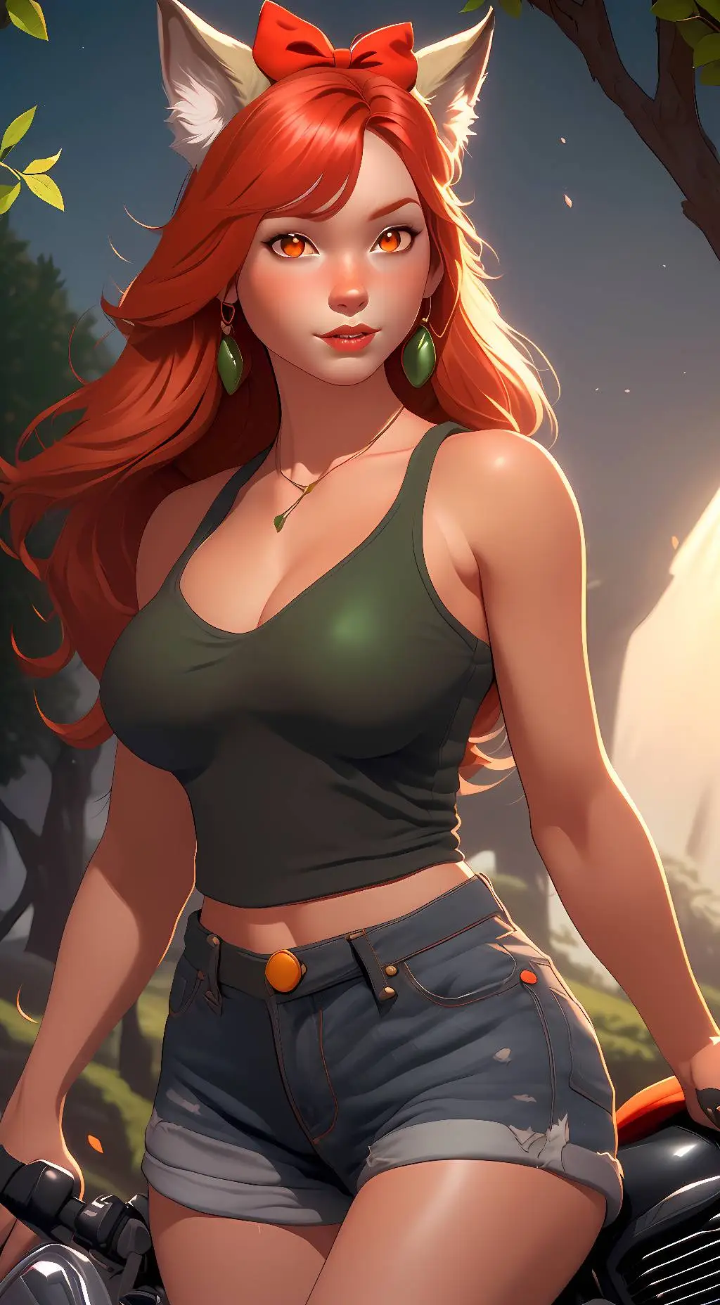 ai character: Bloom background