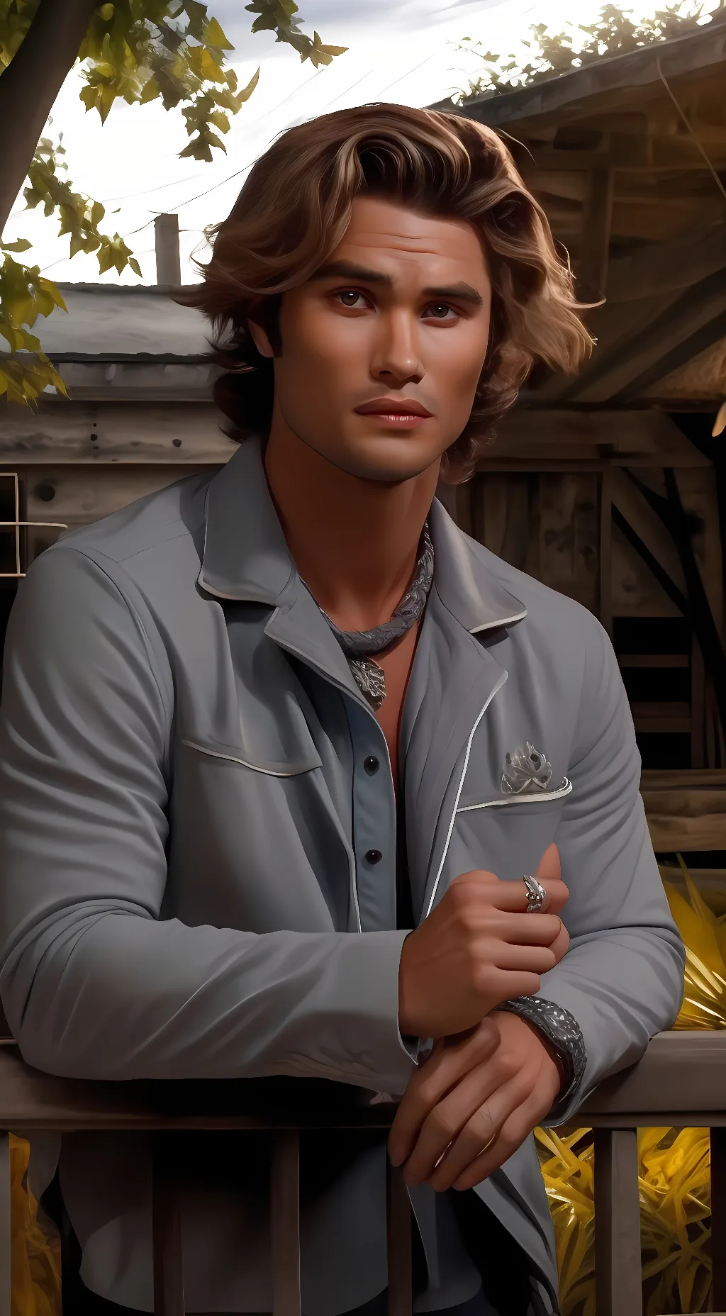 ai character: John B  background