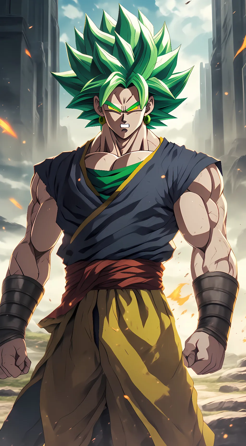 ai character: Broly background