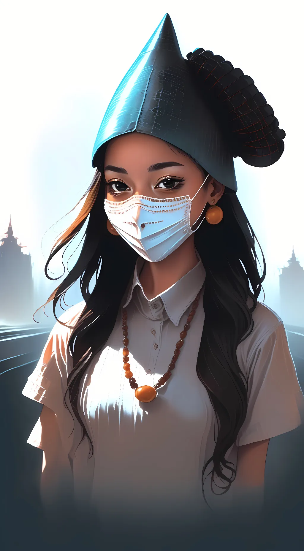 ai character: Lizzie  background