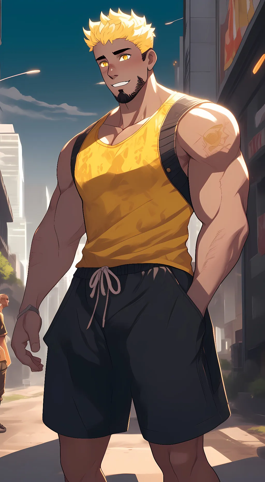 ai character: Kai background