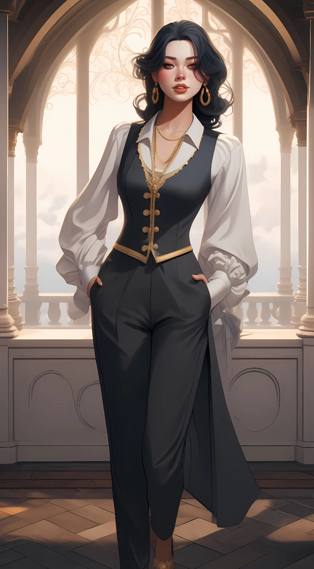 ai character: mai background