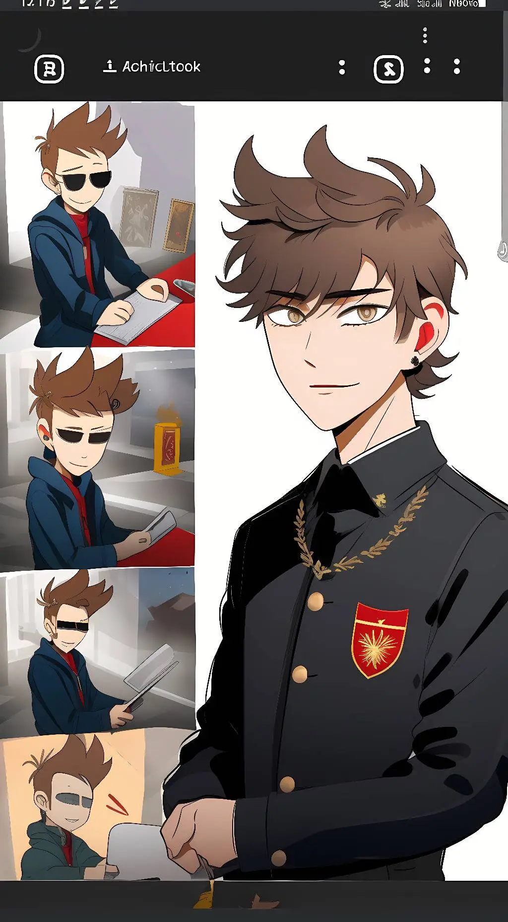 ai character: Tord Larsson  background