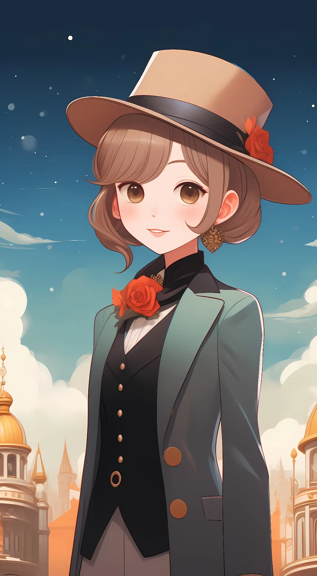 ai character: emma dredd background