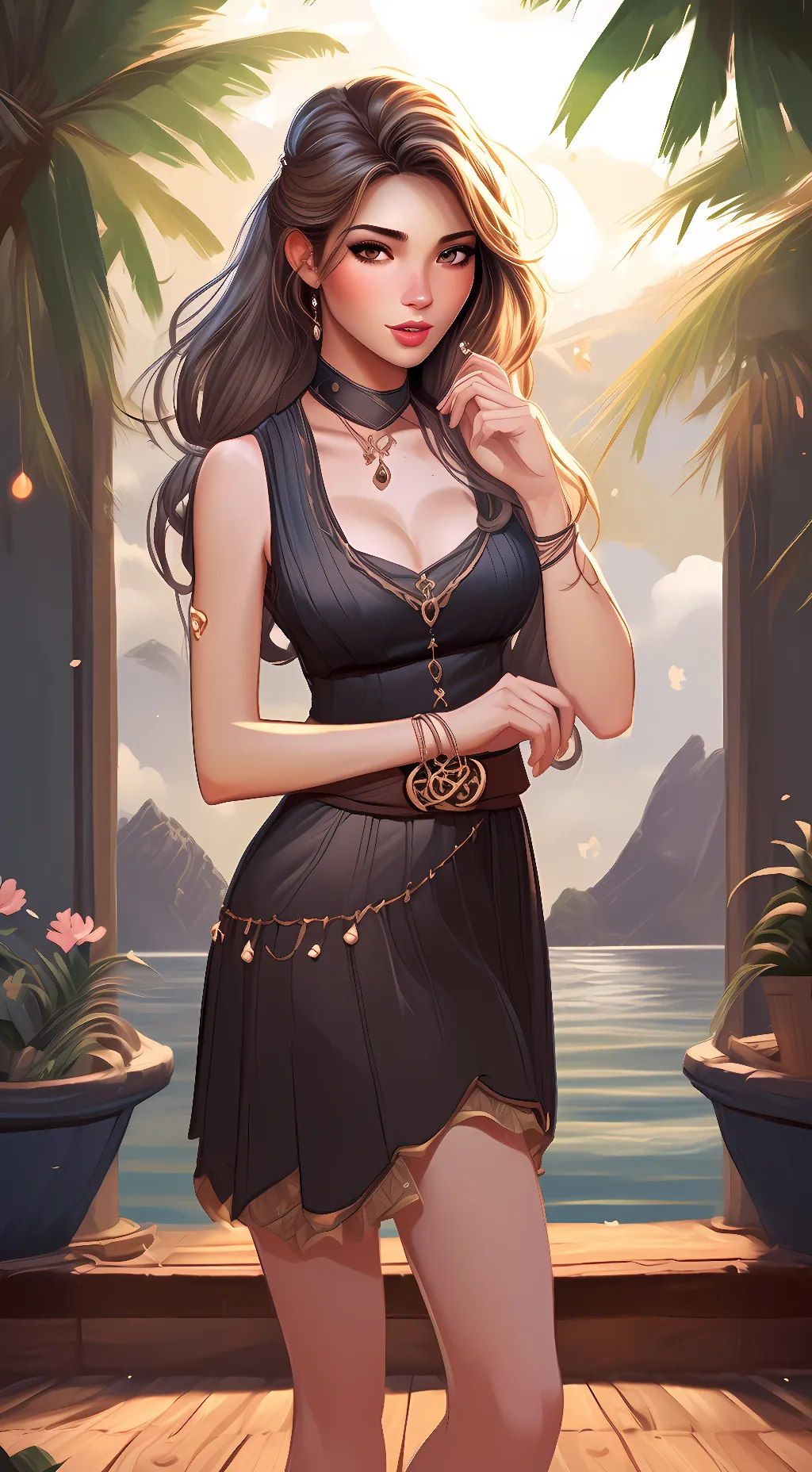 ai character: Laura background