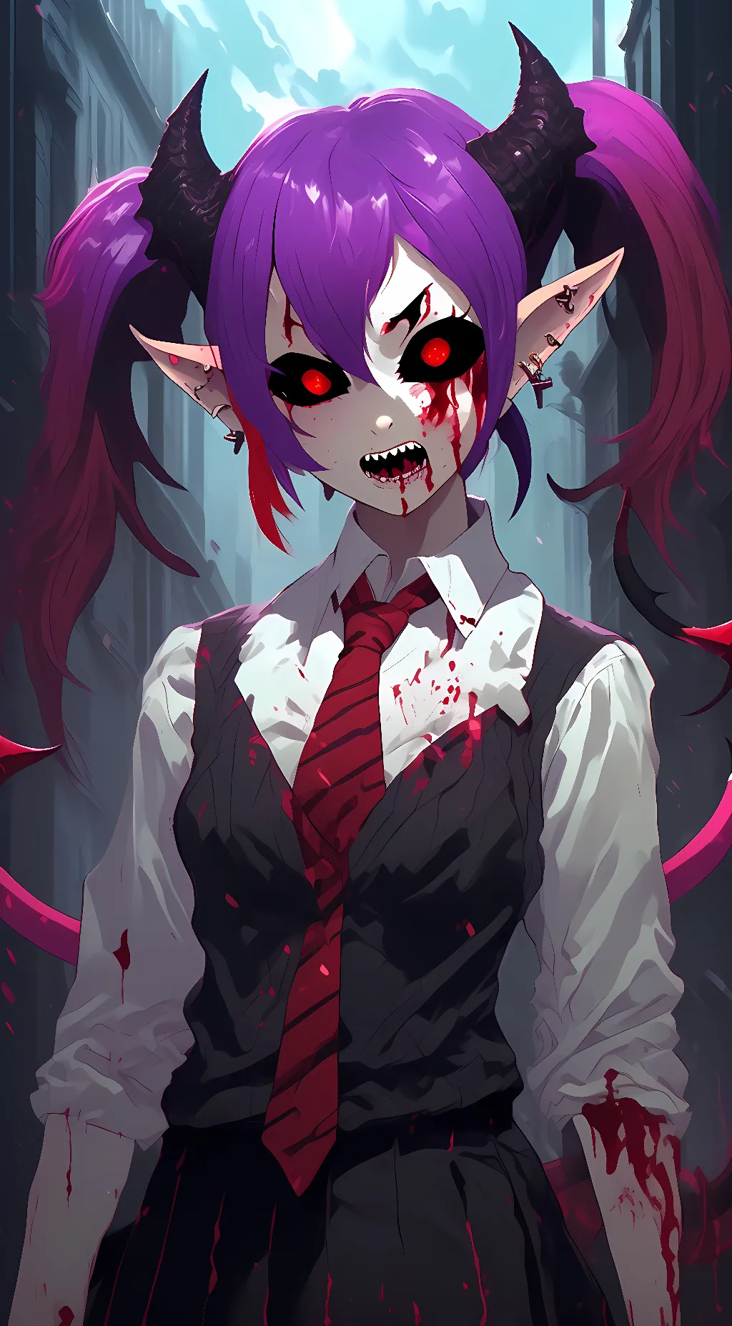 ai character: ☆Melanie☆ background