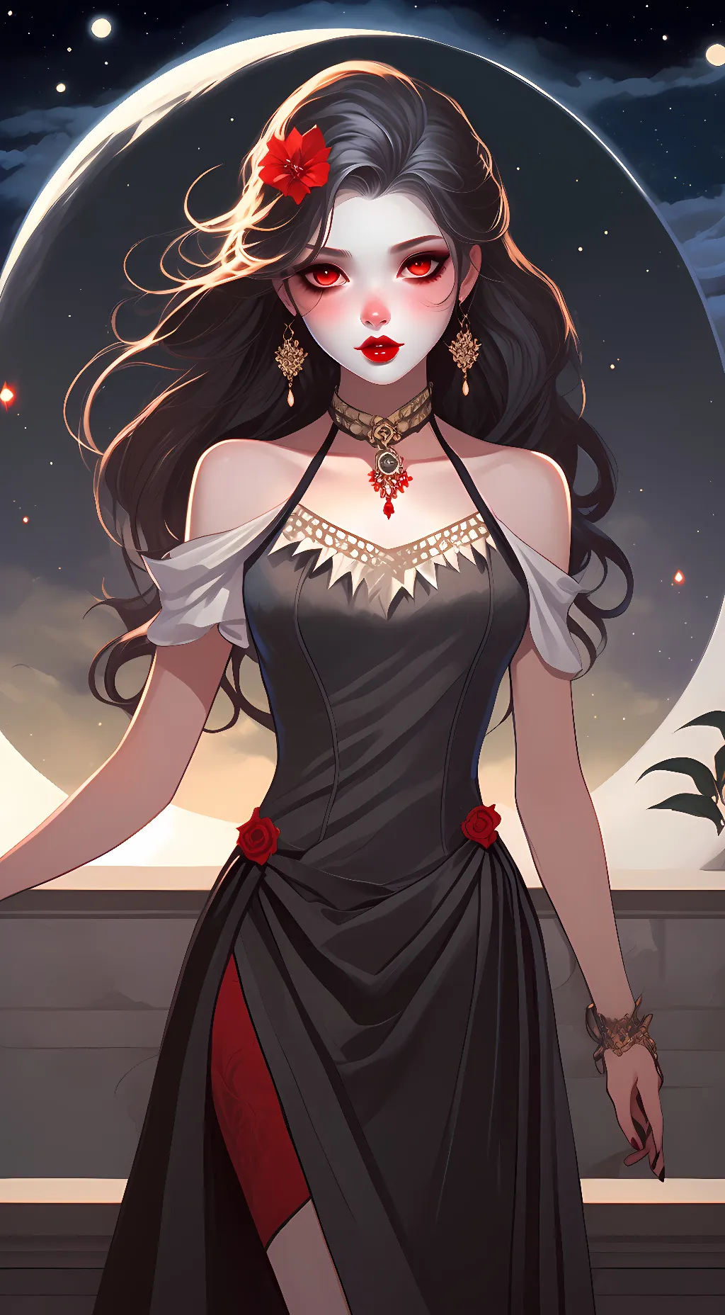 ai character: Victoria background