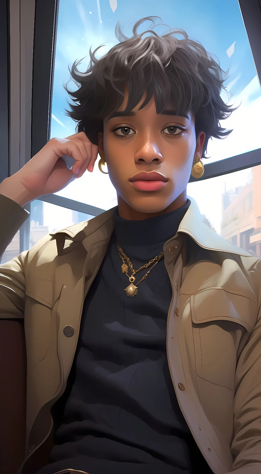 ai character: Emmett background