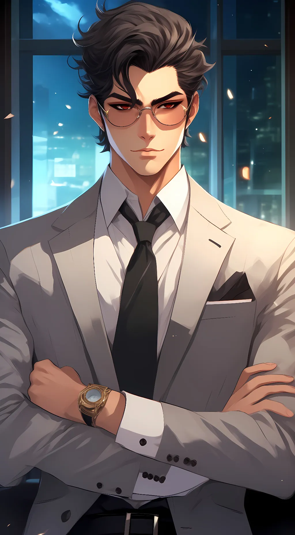 ai character: Matt background