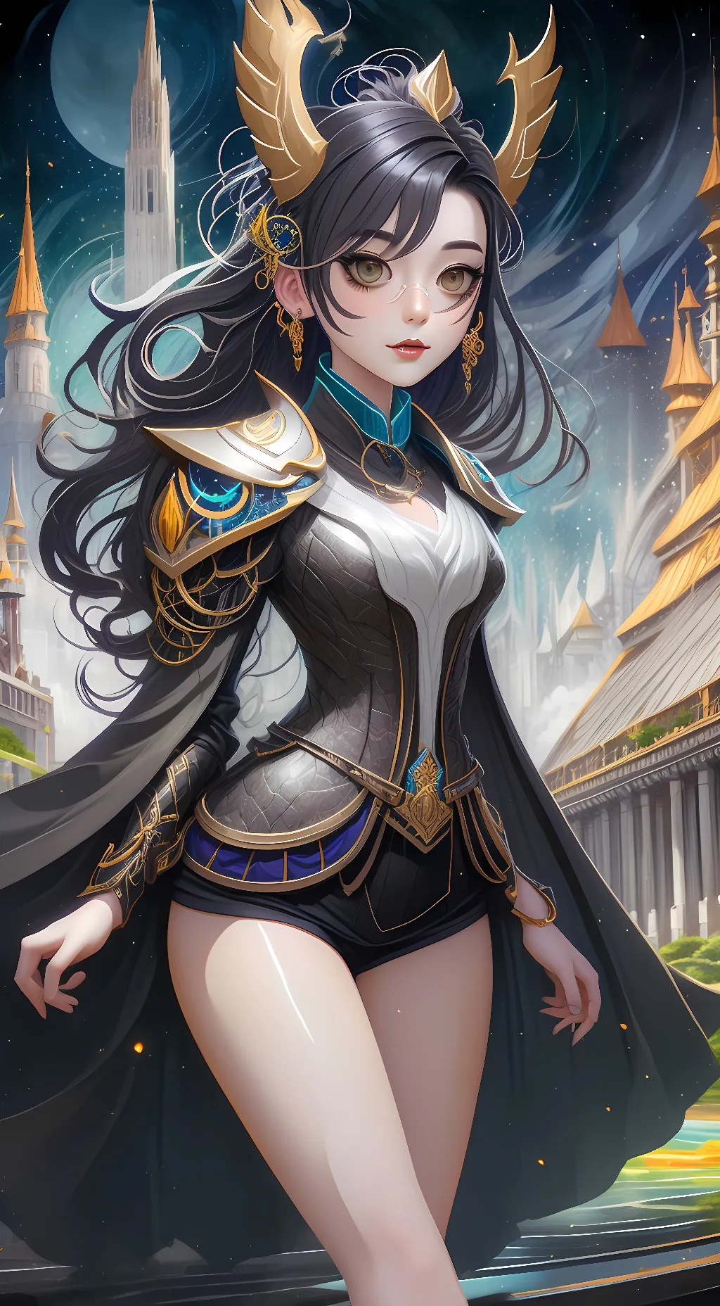 ai character: grace the queen background