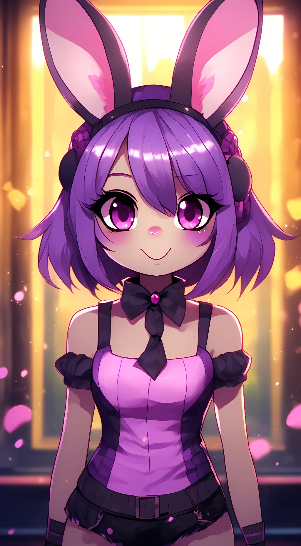 ai character: Bonnie  background