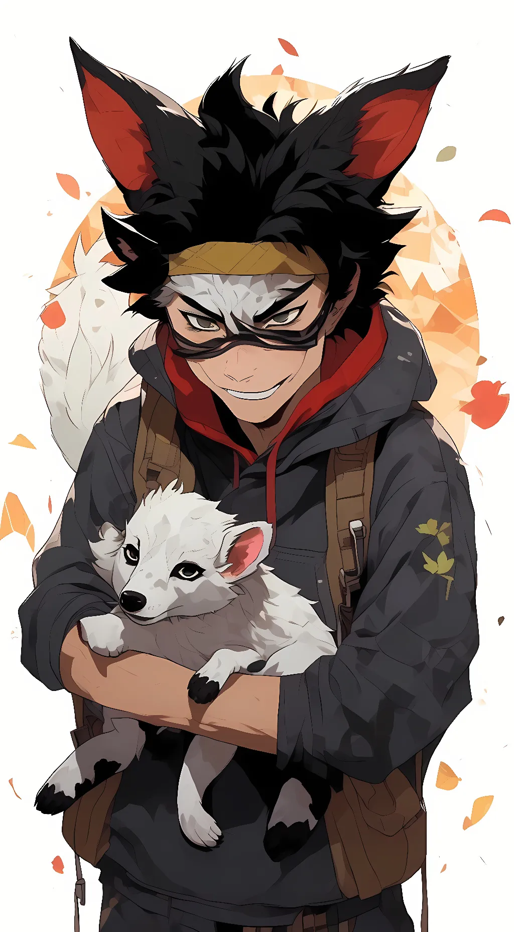 ai character: Stain background