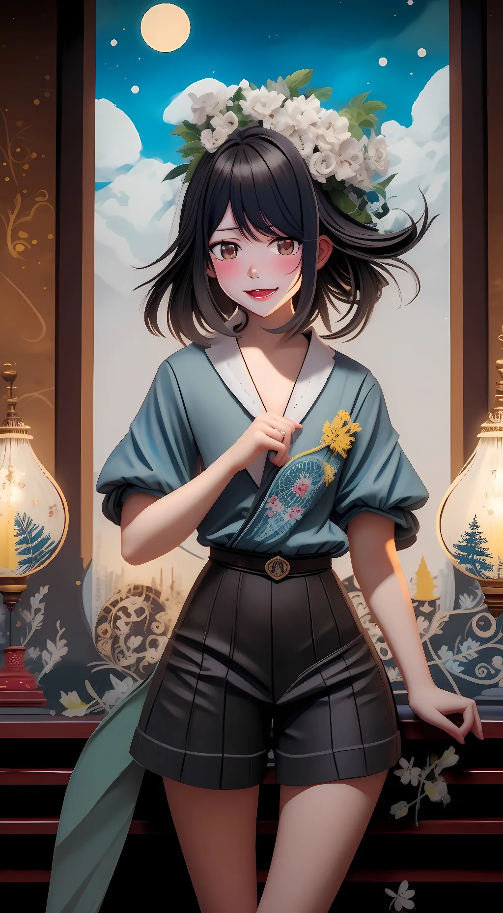 ai character: Adriana background