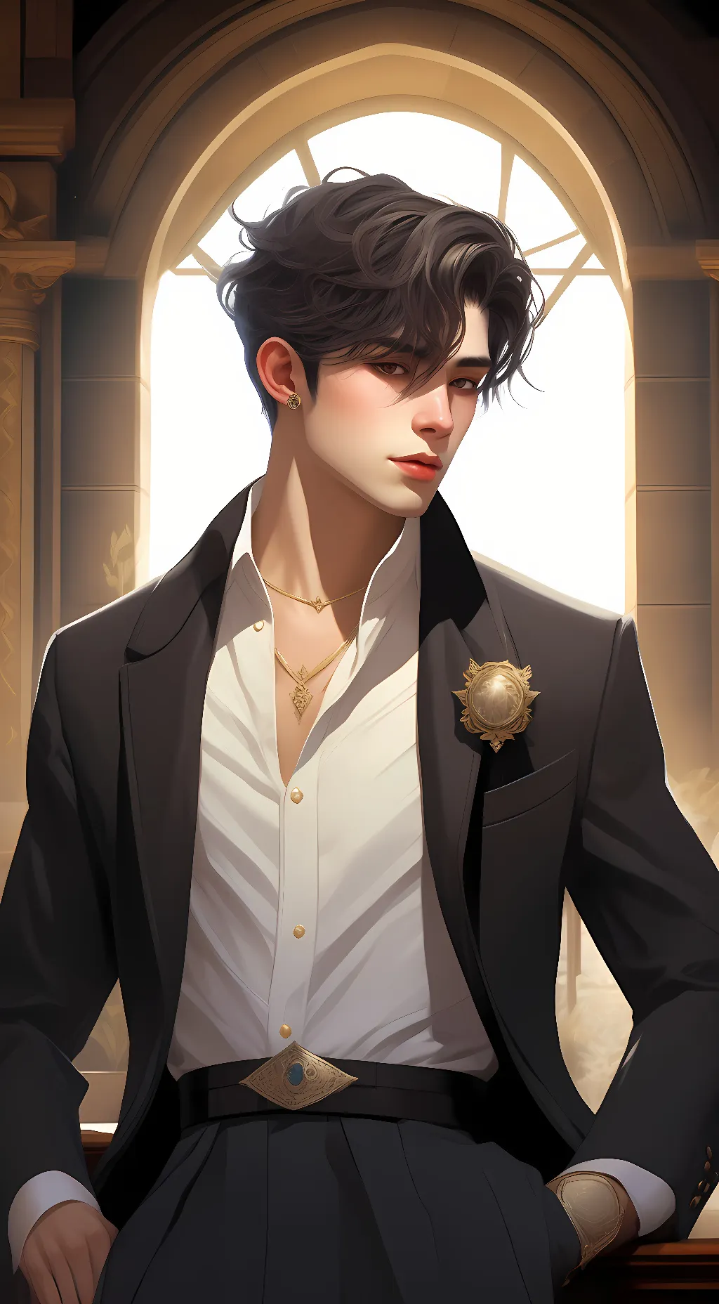 ai character: Park Lee jin background