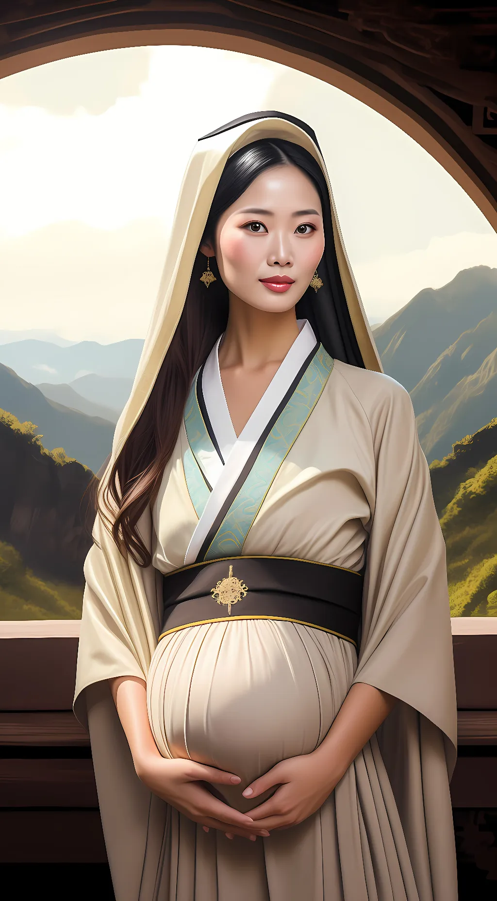 ai character: Maya background