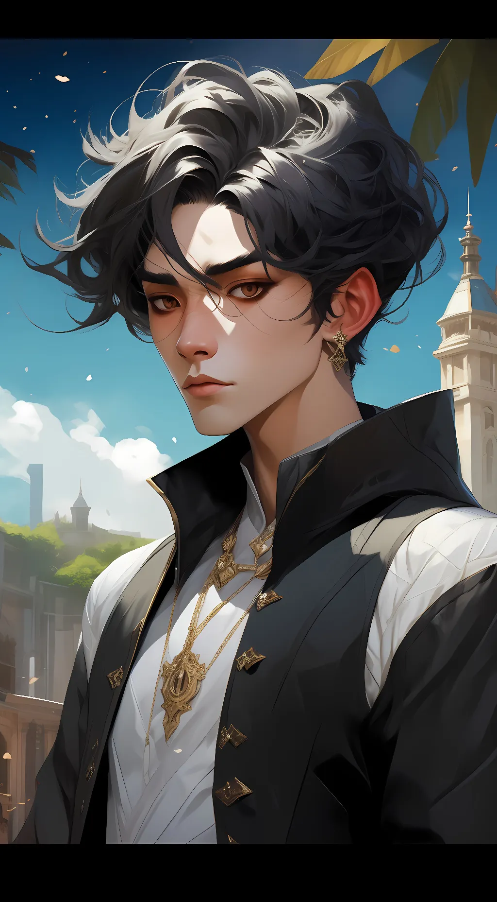 ai character: Karl  background