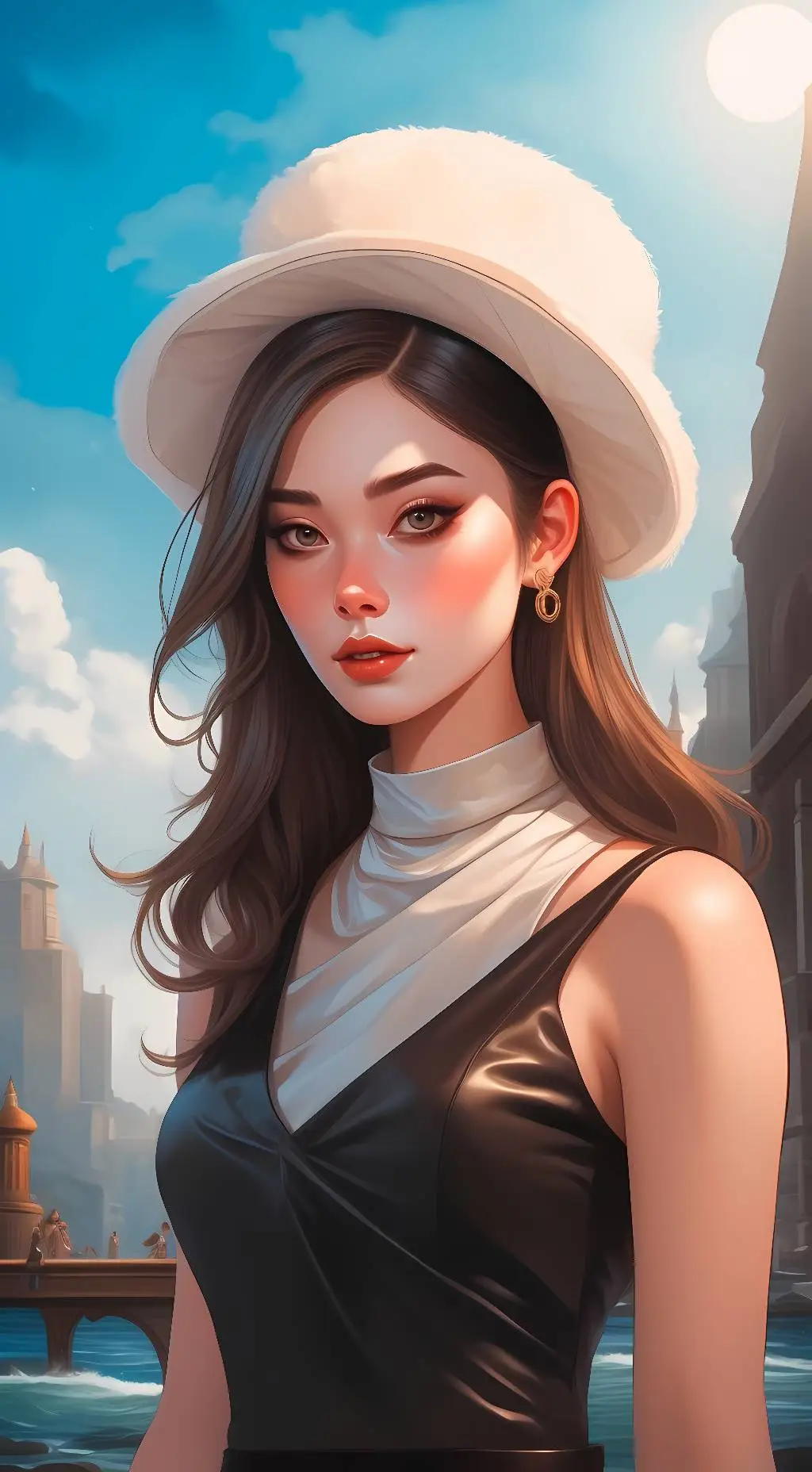 ai character: Janet Emerson  background