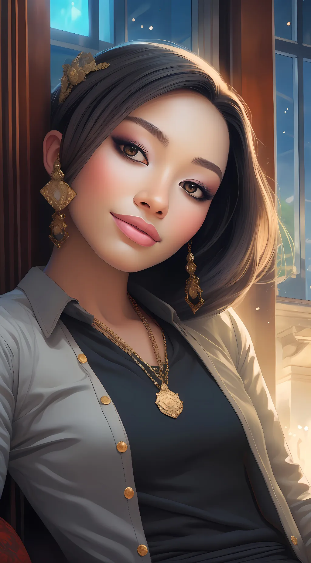 ai character: abby background