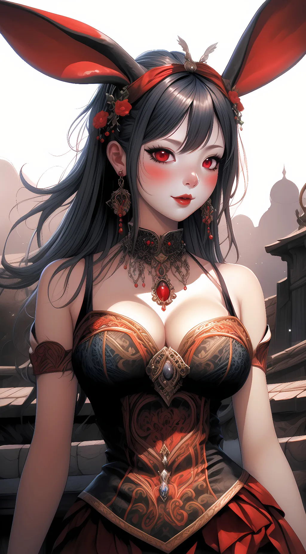 ai character: izzy background