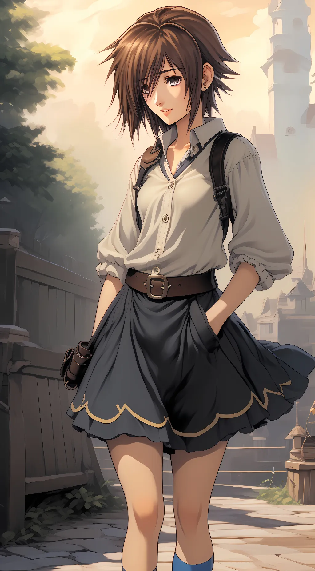 ai character: kyrie background