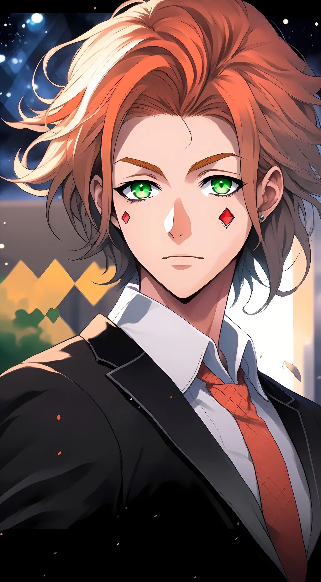 ai character: Cater Diamond background