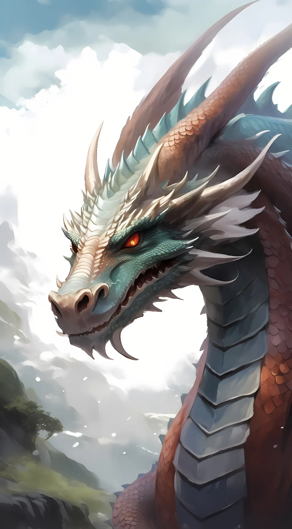 ai character: Caelum background