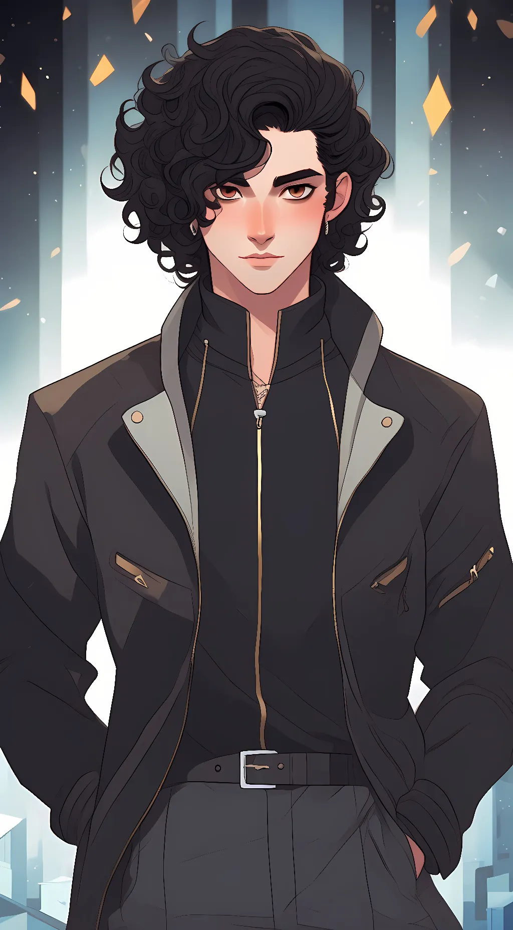 ai character: Arny/Birlap  background