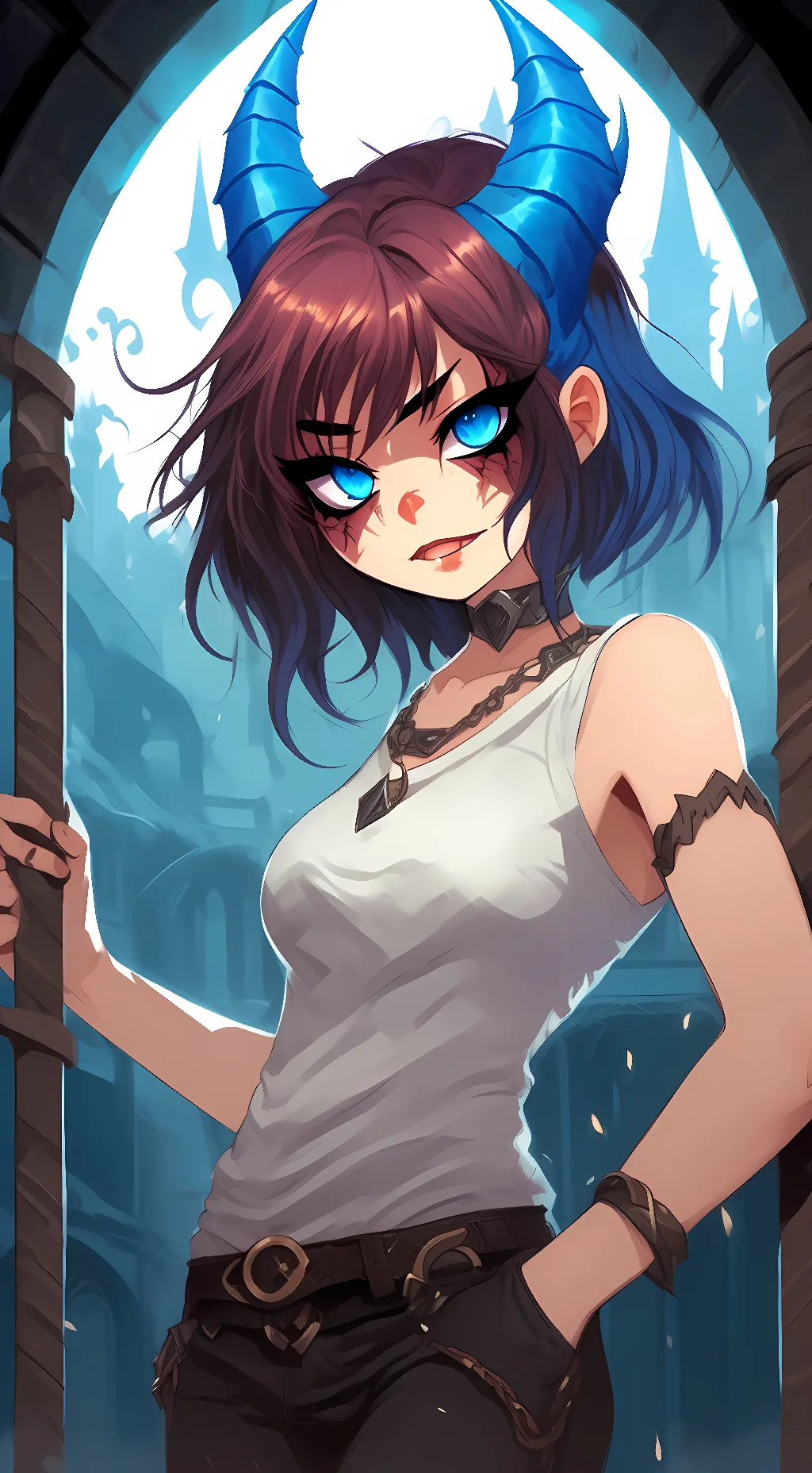 ai character: Casey background