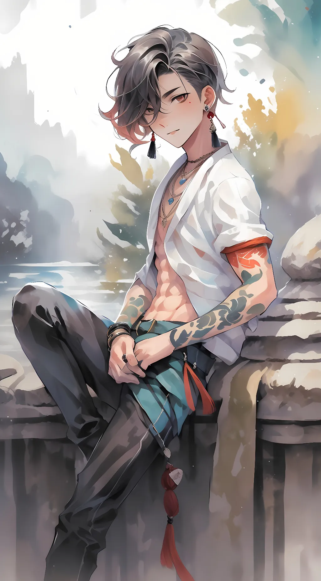 ai character: Kai background