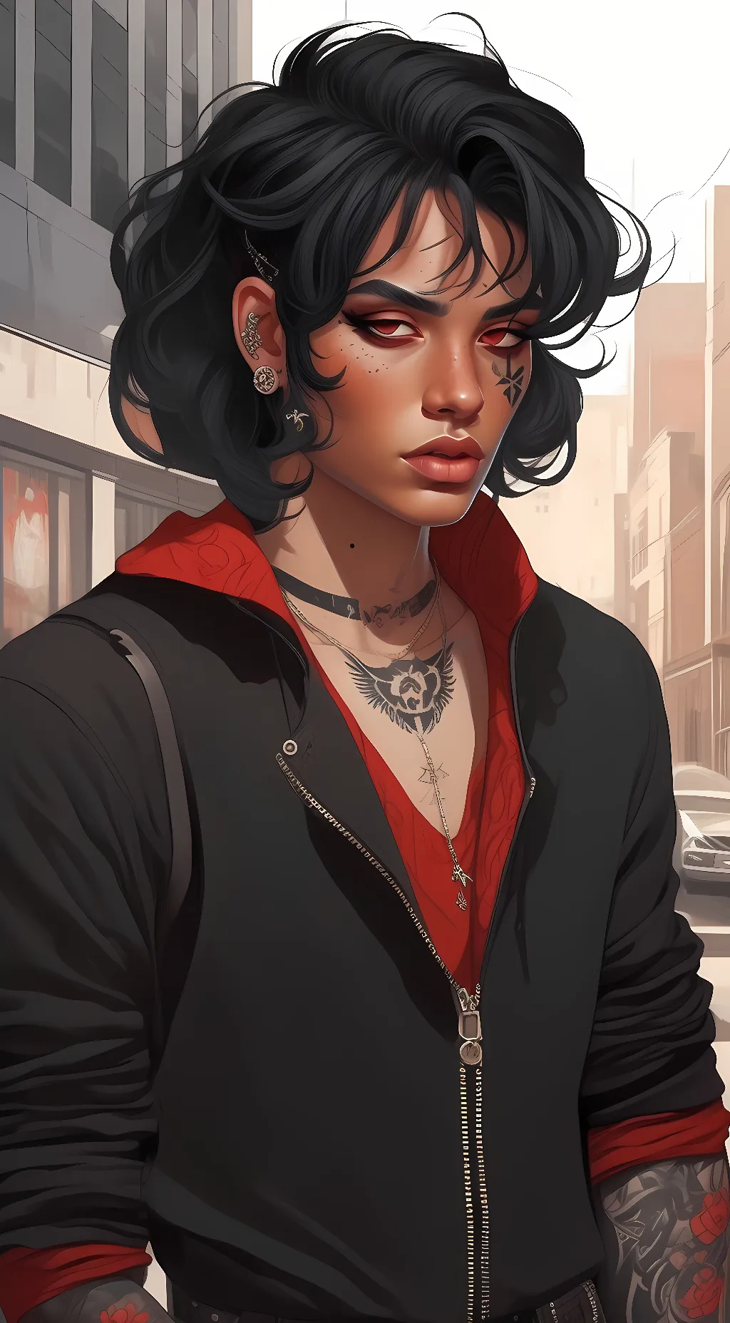 ai character: Zorro background