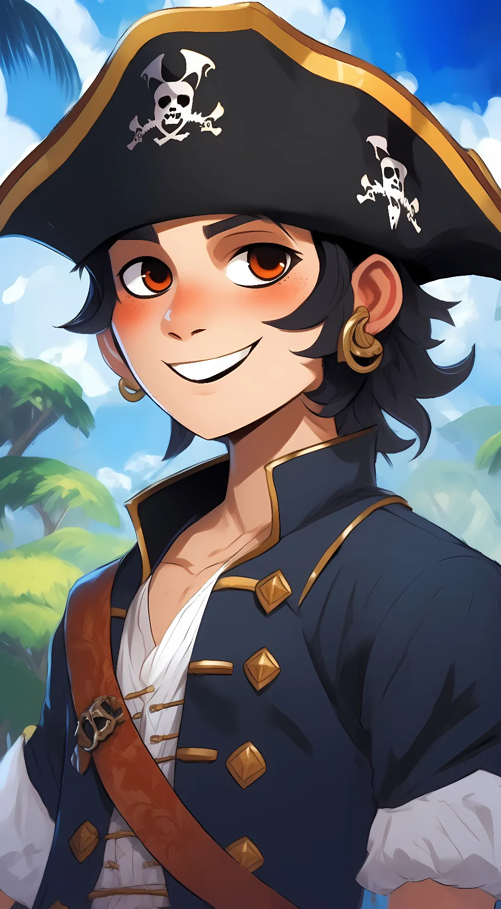 ai character: pirate Wally background