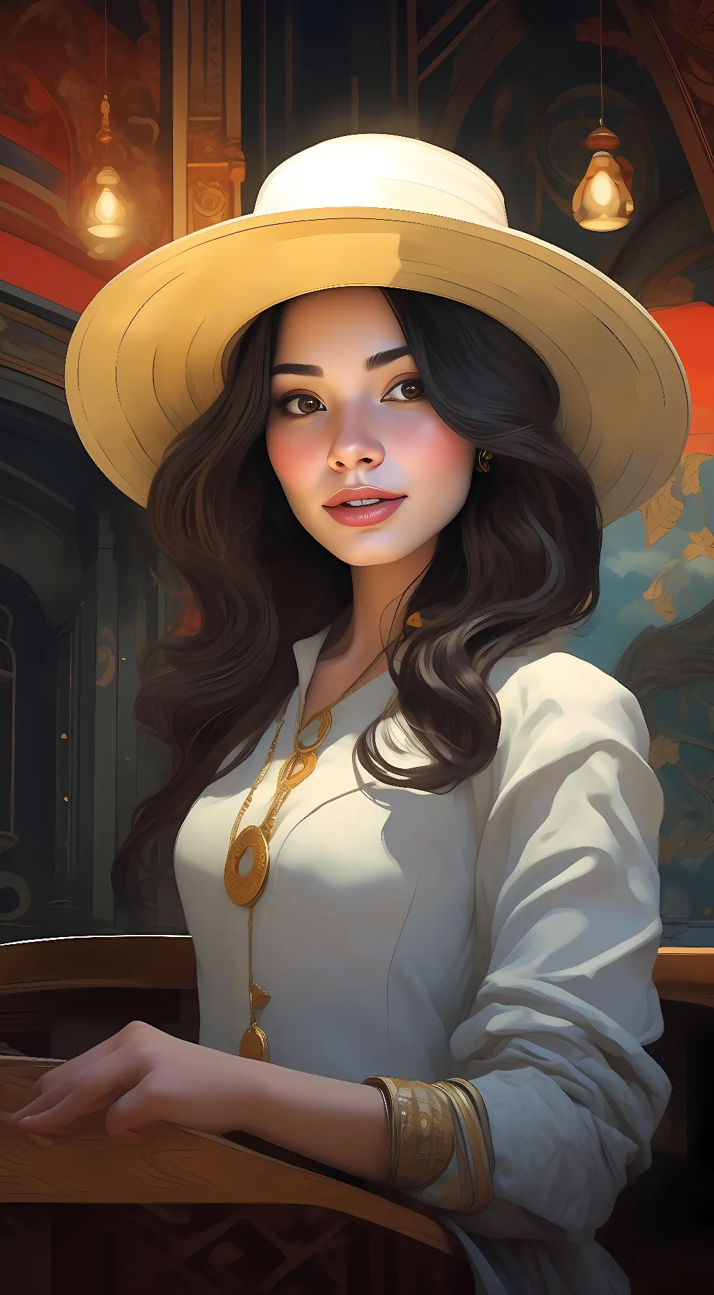 ai character: Laura Evans background