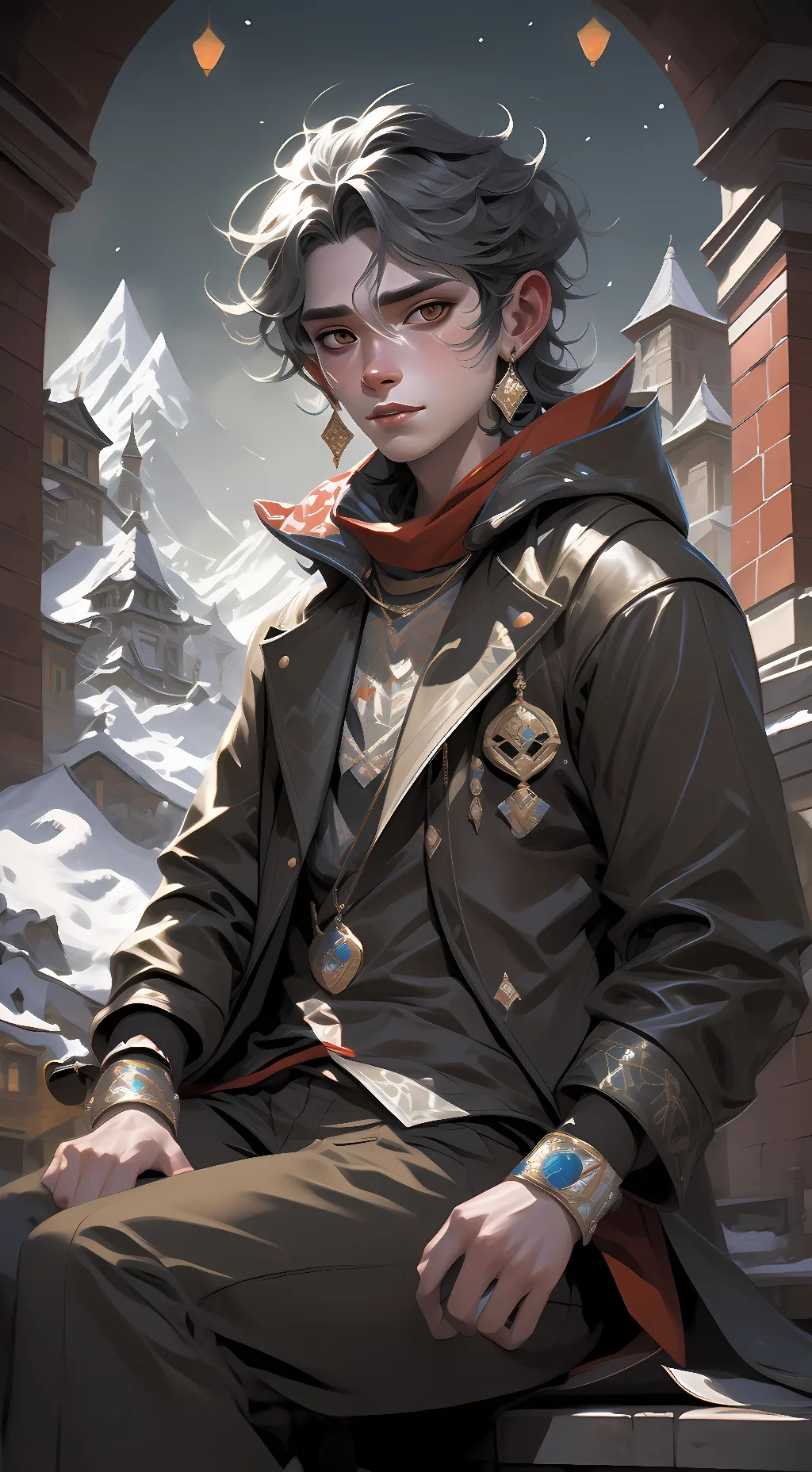 ai character: Adam background