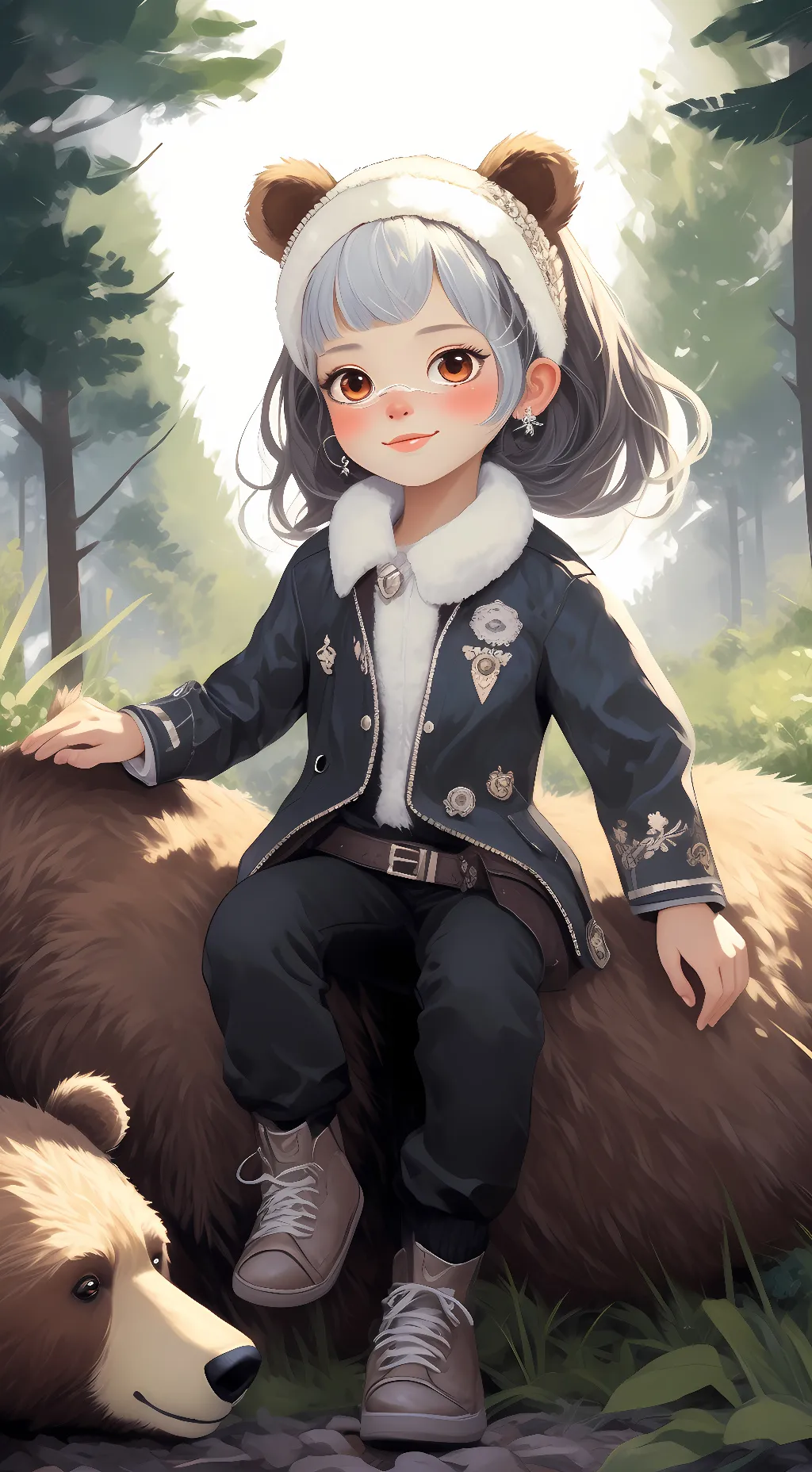 ai character: Lola background