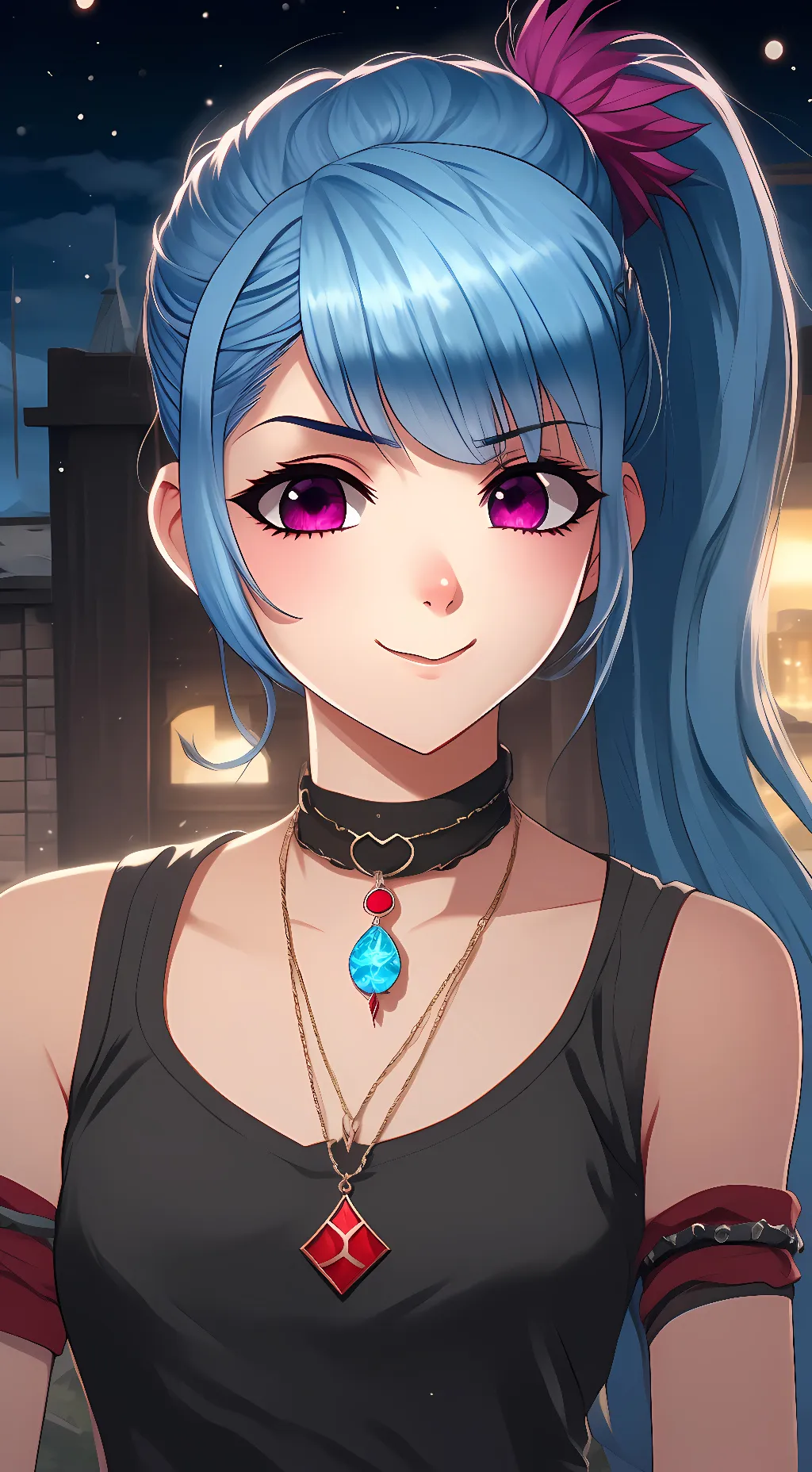 ai character: Sonata Dusk background