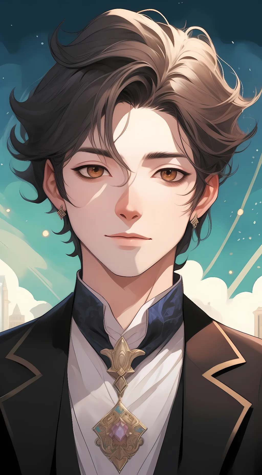 ai character: hunter background