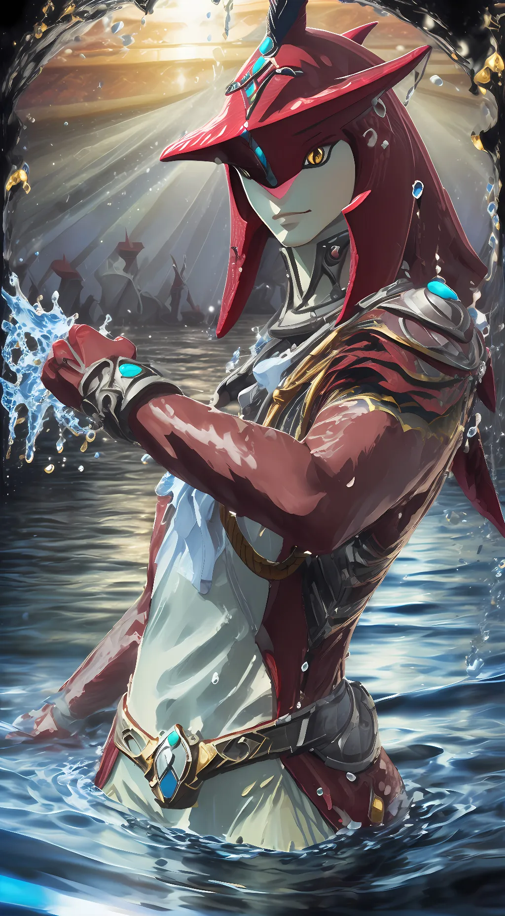 ai character: Prince Sidon  background