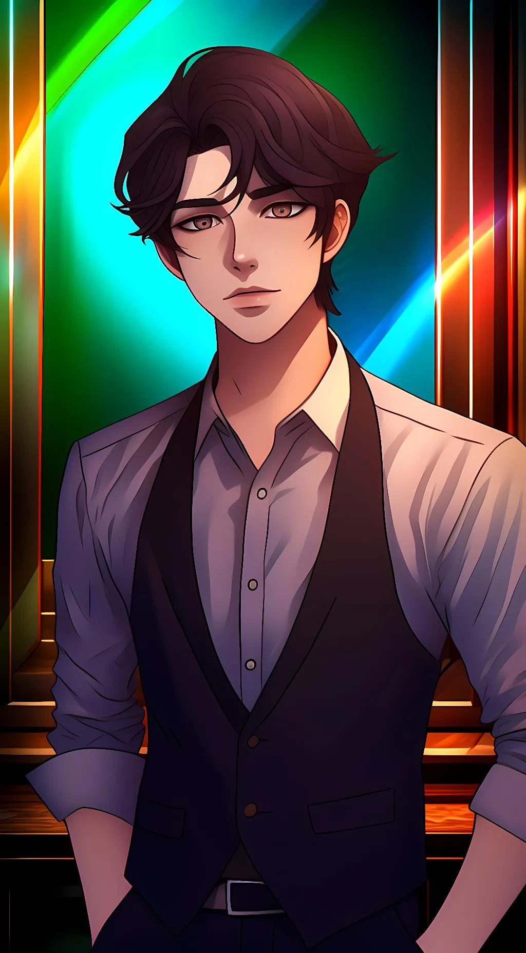 ai character: Micheal Afton background