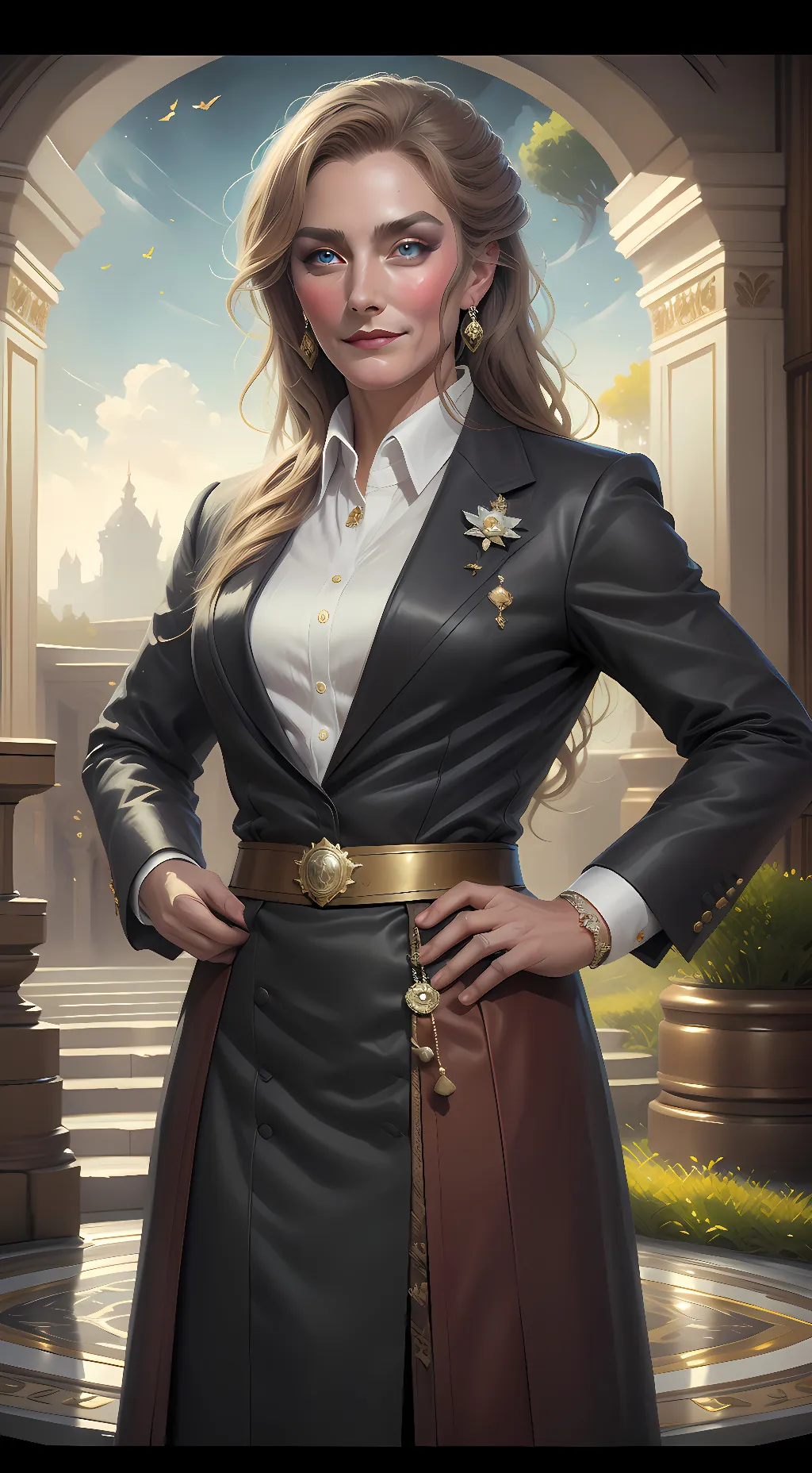 ai character: xsam background