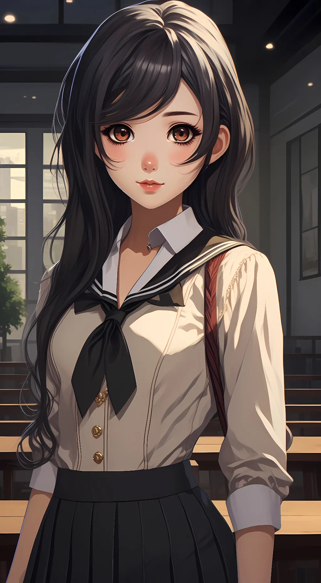 ai character: Erika background