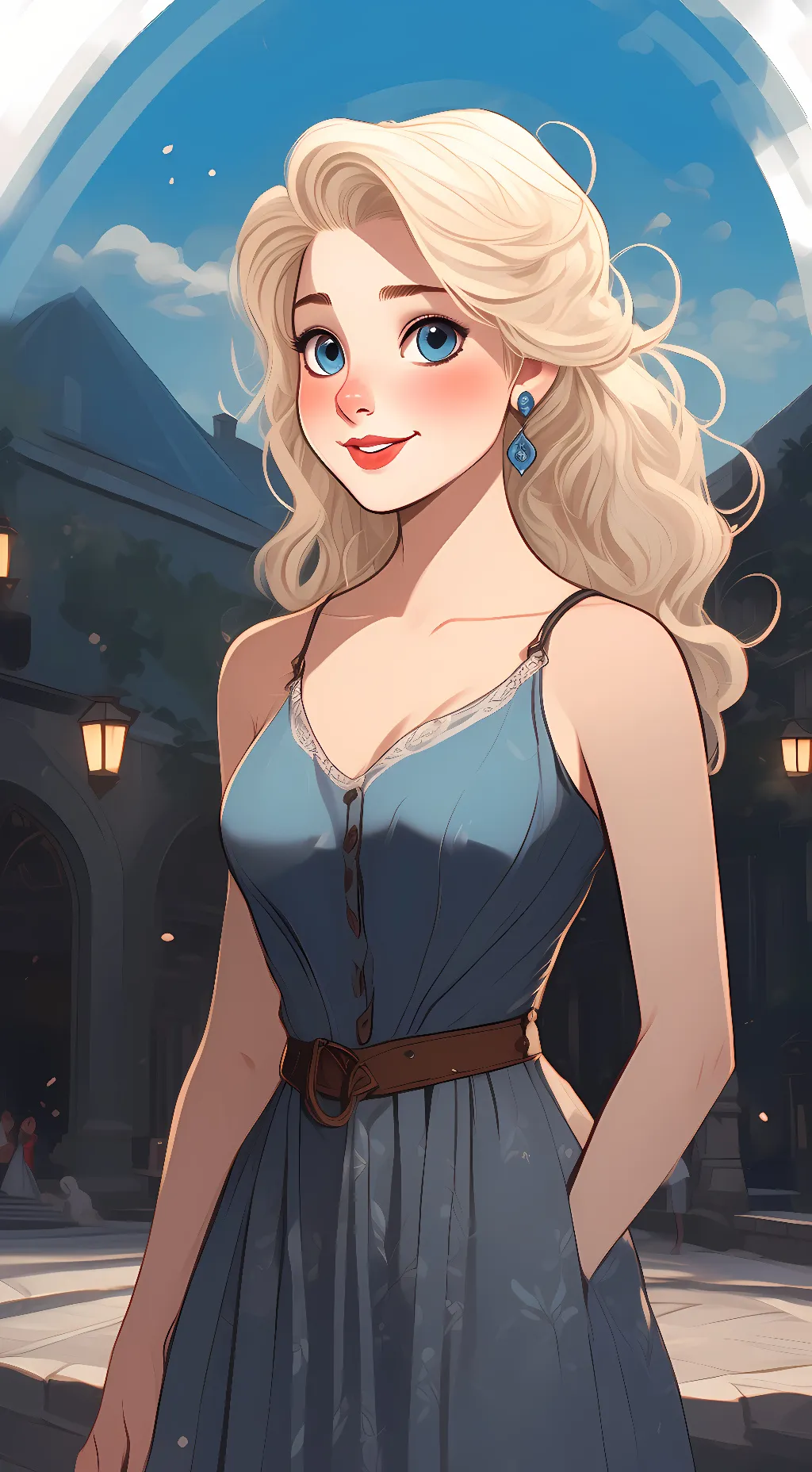 ai character: Viola background