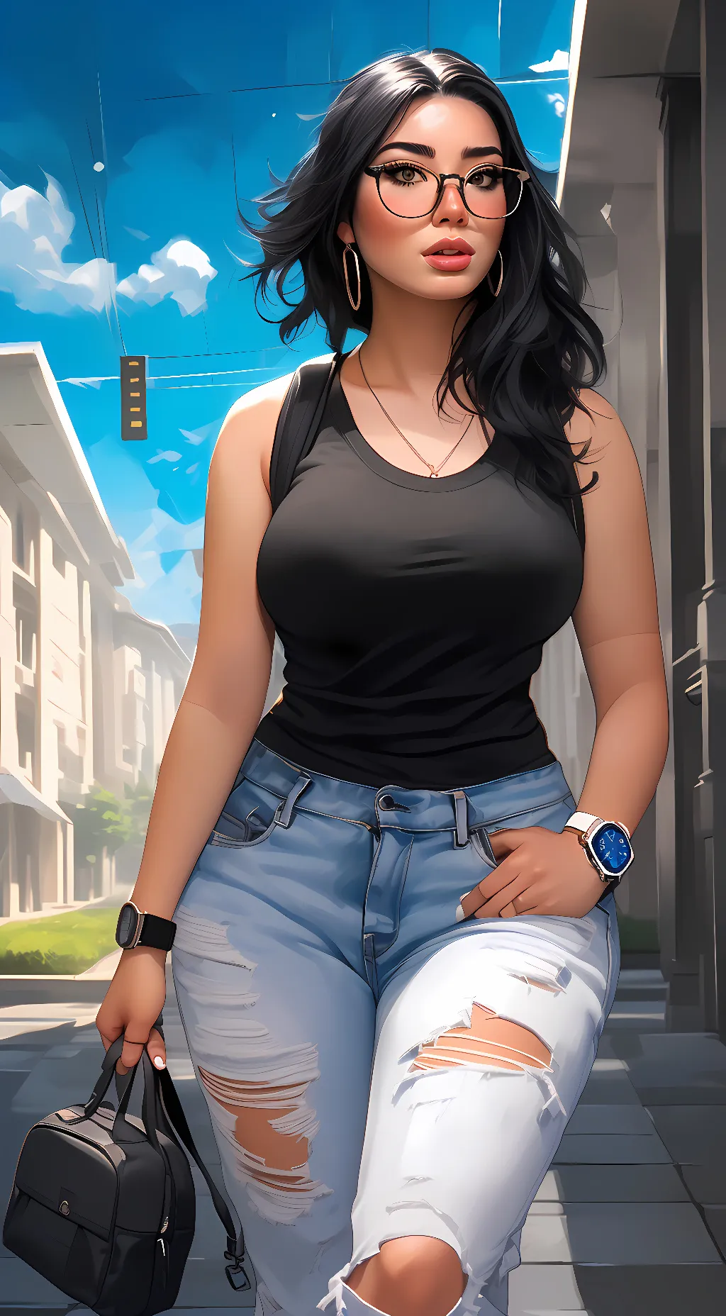ai character: Camila V. Martinez background