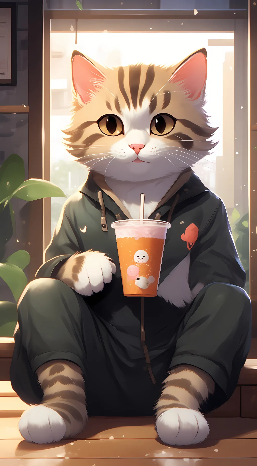 ai character: Ash background