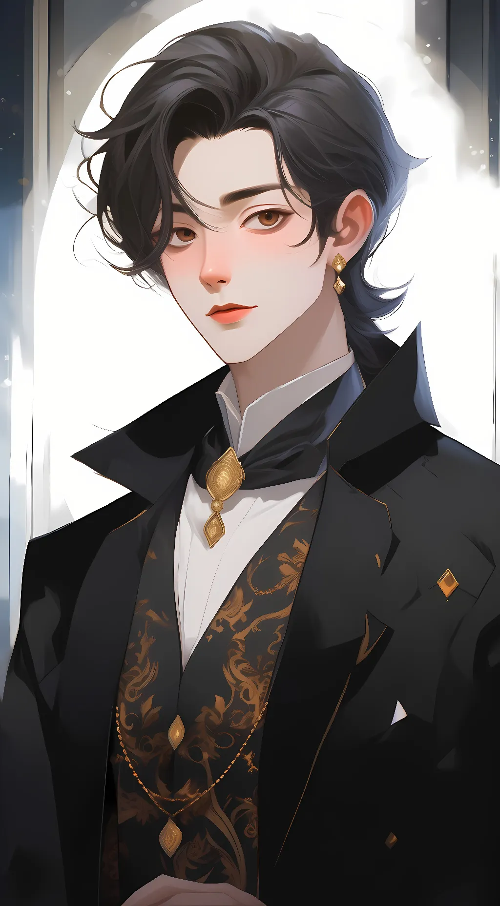 ai character: Tommy  background